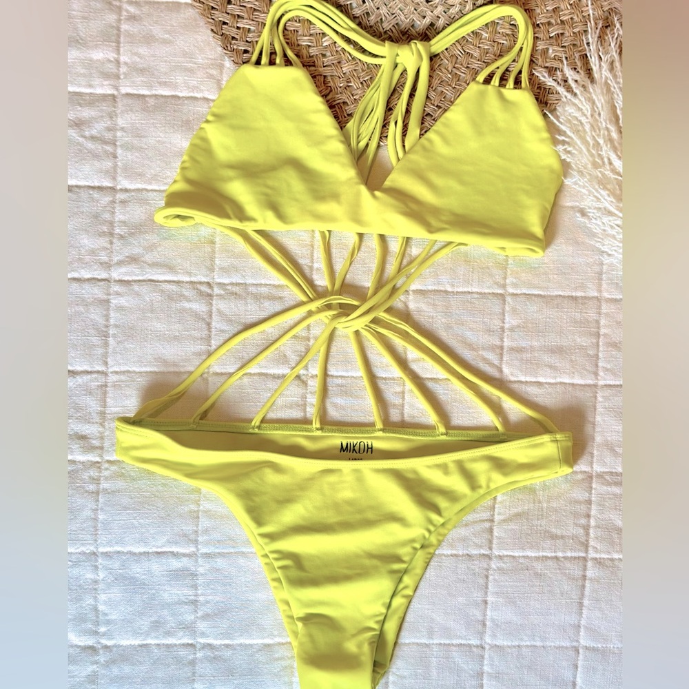 Mikoh swimwear vintage one piece Large